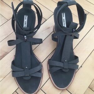 & Other Stories green heeled sandals